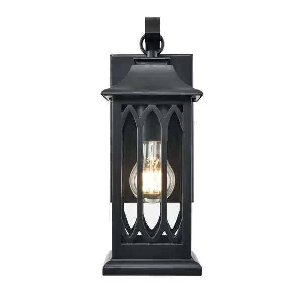 88101 Outdoor Light in Powder Coated Black