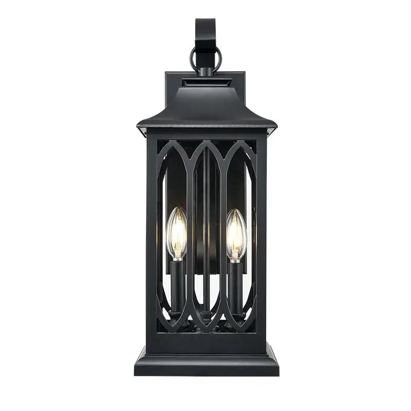 88102 Outdoor Light in Powder Coated Black