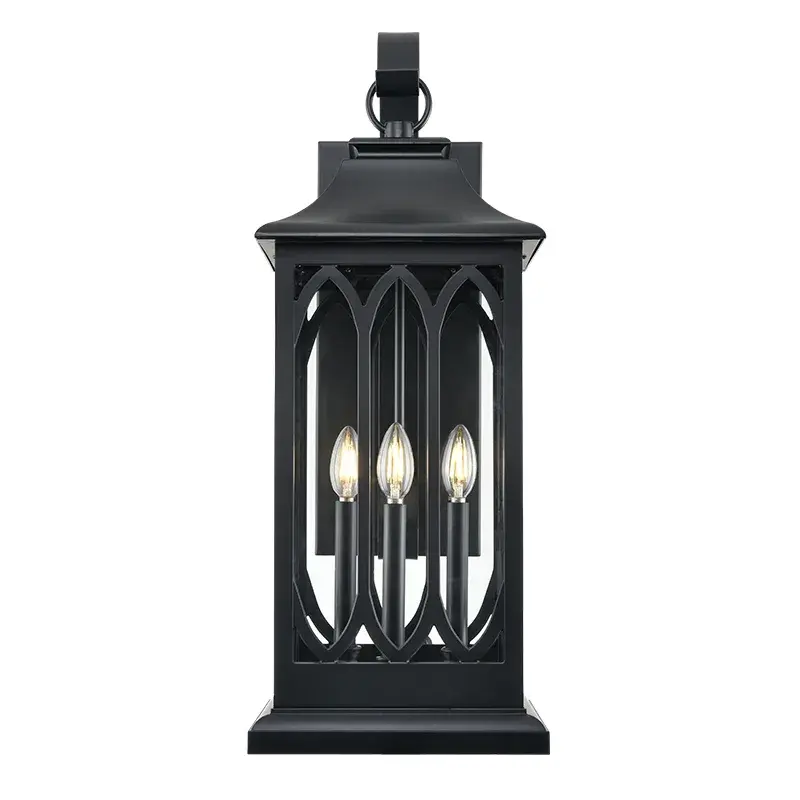 88103 Outdoor Light in Powder Coated Black