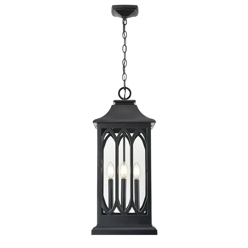 88104 Outdoor Light in Powder Coated Black