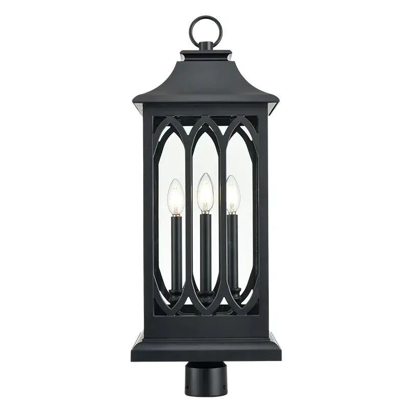 88105 Outdoor Light in Powder Coated Black