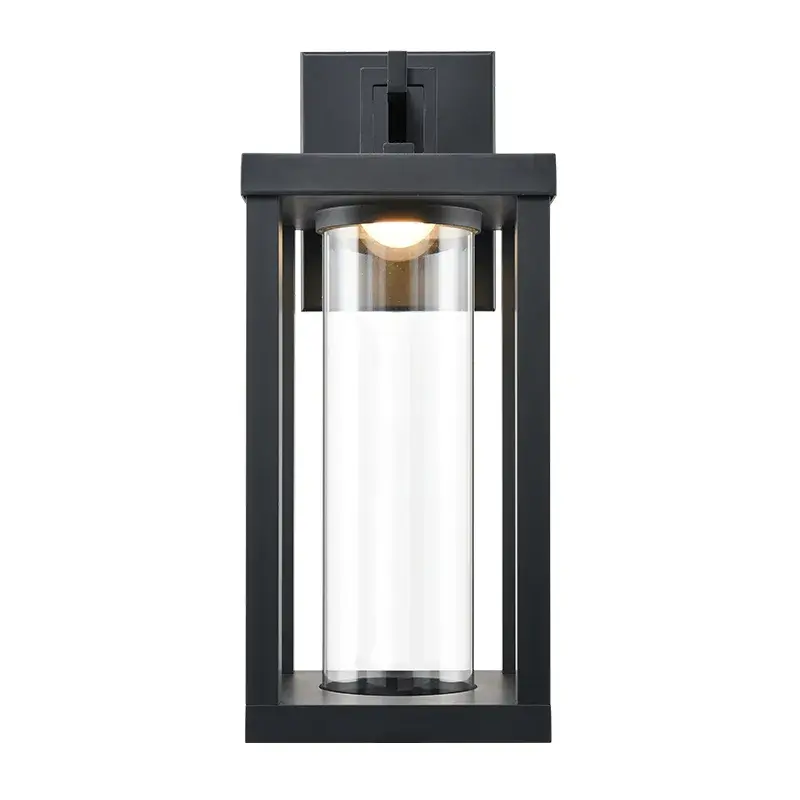 Modern LED Outdoor Sconce with Integrated Lighting