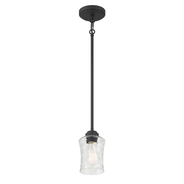 Clarvyn Mini Pendant in Matte Black