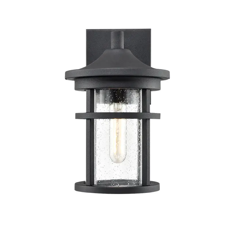 Outdoor Light Fixture in Textured Black