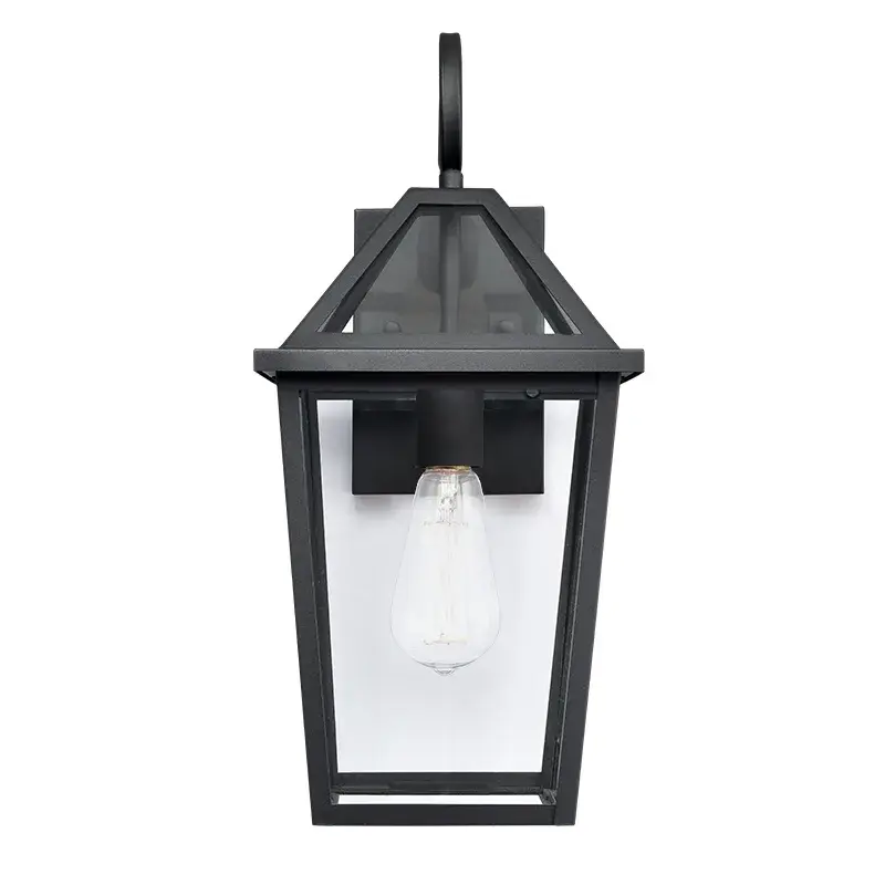 Outdoor Light Fixture in Textured Black