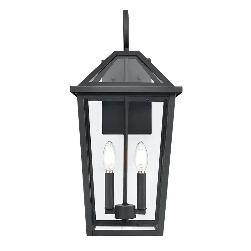 Outdoor Light Fixture in Textured Black