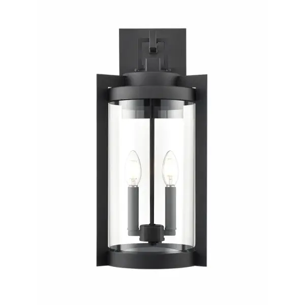 The 91522 outdoor light features a contemporary textured black finish designed for exterior applications. Its versatile design complements modern architectural styles while providing reliable outdoor illumination.