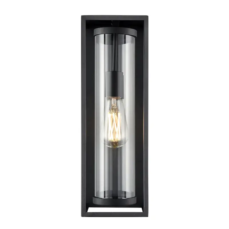 Outdoor Light Fixture in Textured Black