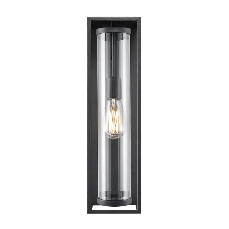 Outdoor Light Fixture in Textured Black