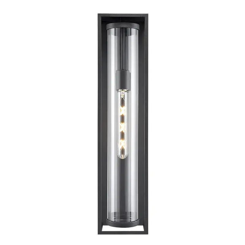 Outdoor Light Fixture in Textured Black