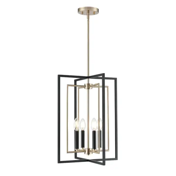 The 91704 pendant combines contemporary styling with a sophisticated matte black finish, making it an ideal choice for kitchens, dining areas, and commercial spaces seeking clean, modern aesthetics.