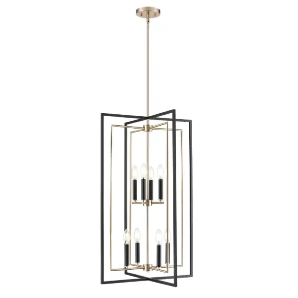 A contemporary pendant fixture featuring a sleek matte black finish that complements modern and industrial interiors. Ideal for creating focused task lighting or ambient illumination in residential and commercial settings.