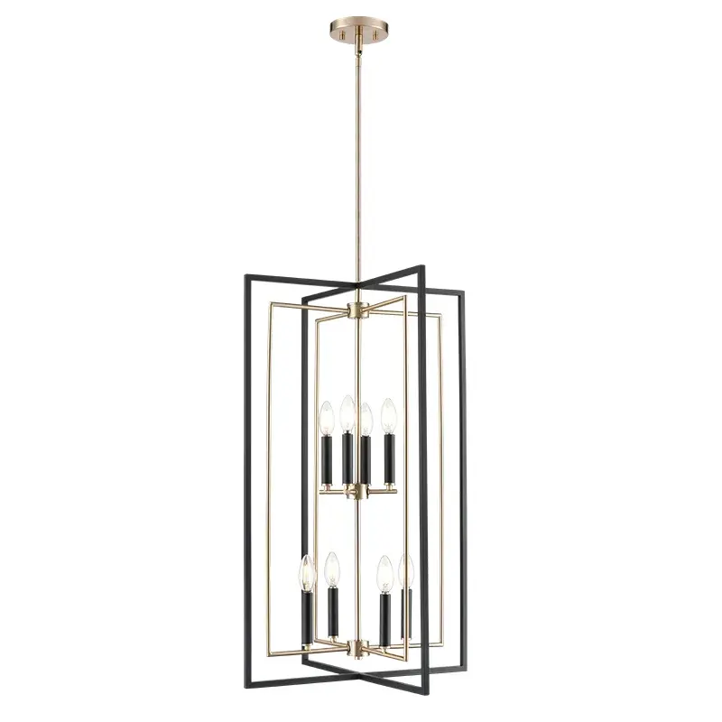 91708 Matte Black Pendant Light
