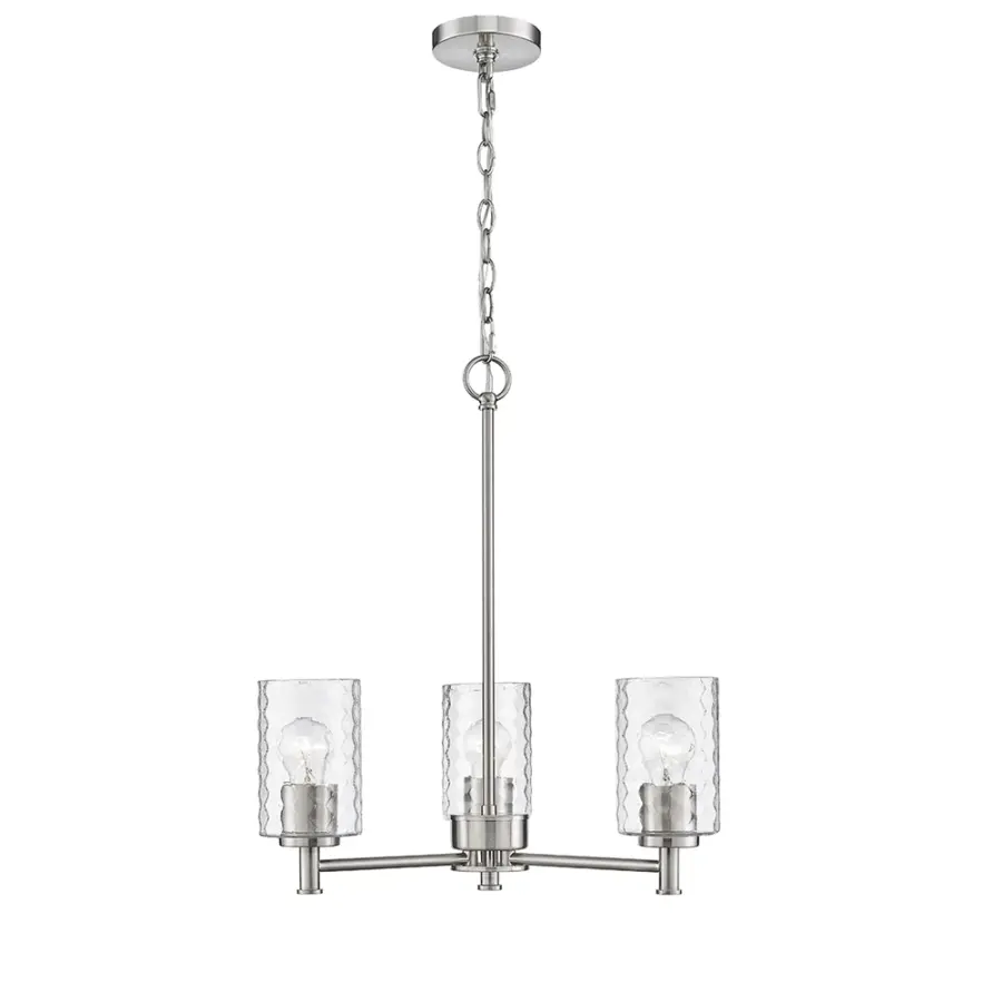 9213 Brushed Nickel Chandelier