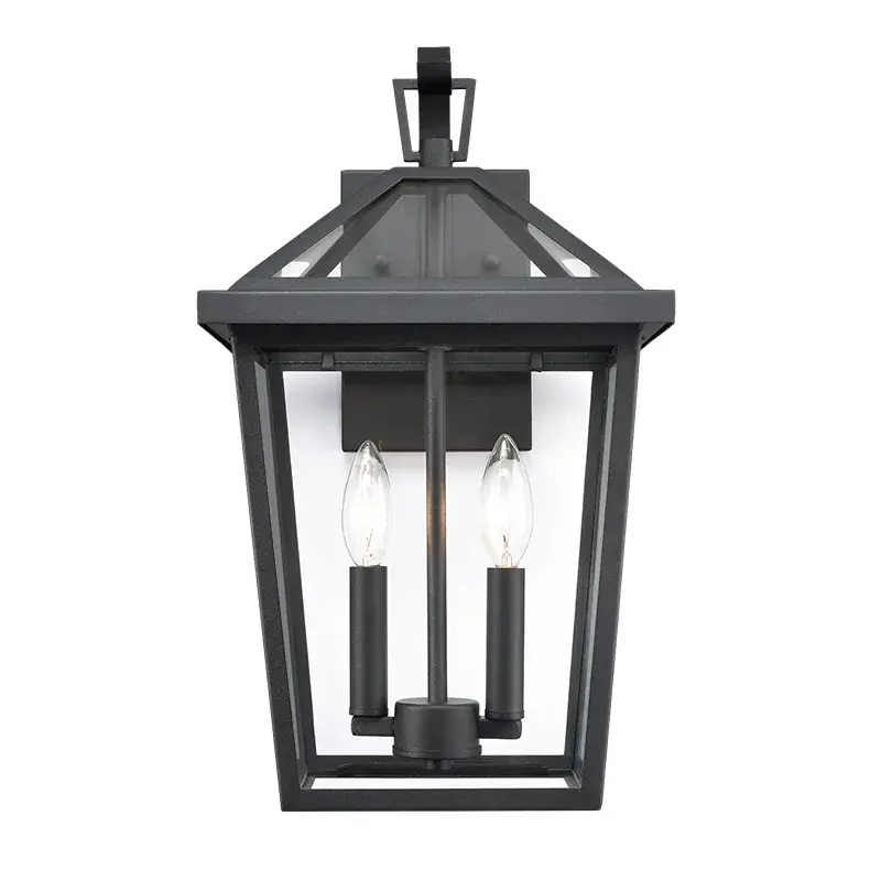 92202 Outdoor Light in Textured Black