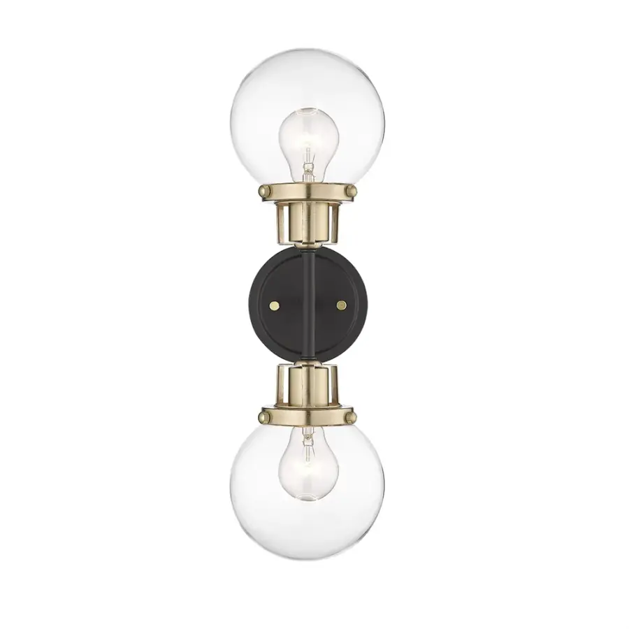 9222 Wall Sconce in Matte Black
