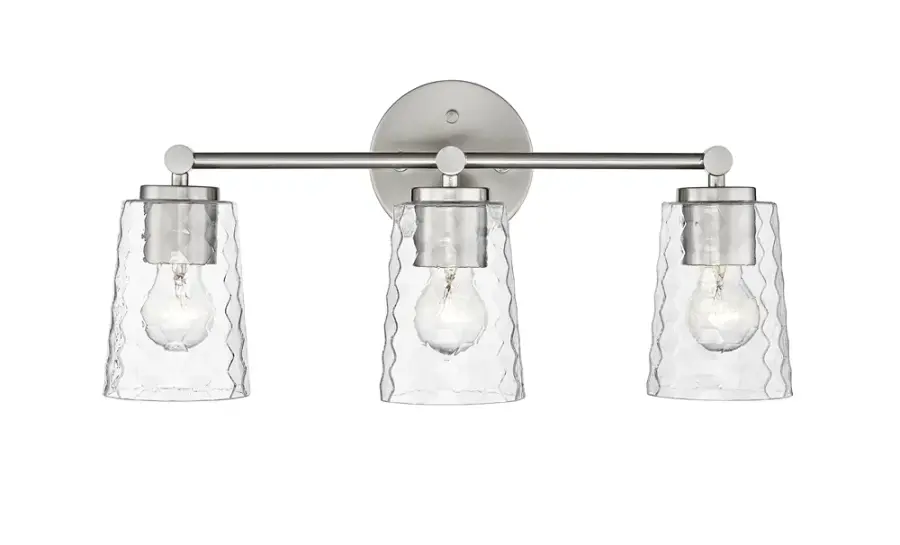 9233 Bath Vanity Light in Brushed Nickel