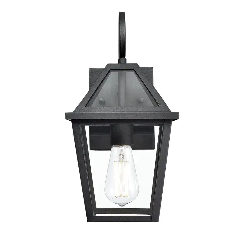 Outdoor Light Fixture in Textured Black