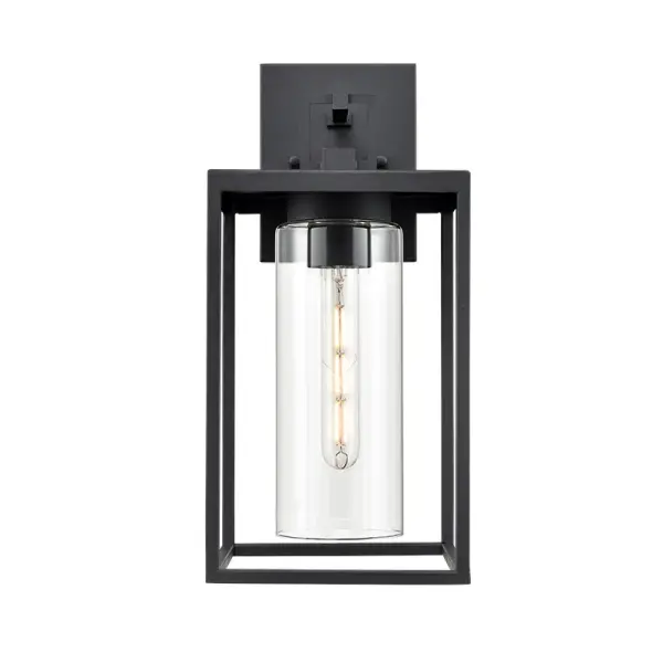 This outdoor light from the 93121 collection features a textured black finish that provides both style and durability for exterior applications. Suitable for residential and commercial outdoor spaces.