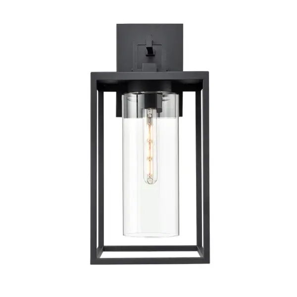 The 93131 outdoor light combines contemporary styling with a durable textured black finish, making it ideal for modern exterior applications. Its weather-resistant construction ensures reliable performance.