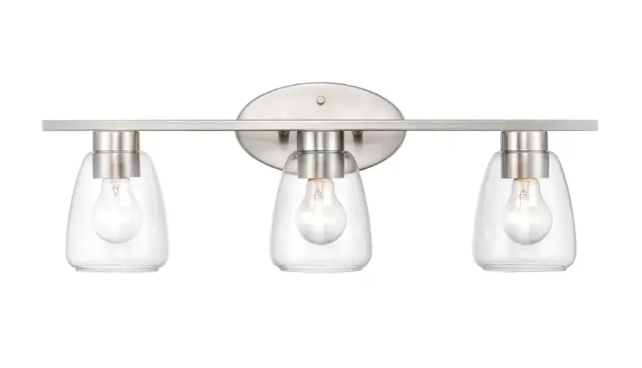 9363 Bath Vanity Light in Brushed Nickel