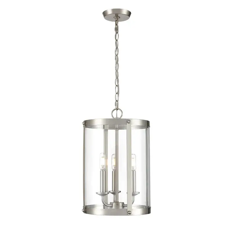 Brushed Nickel Pendant Light
