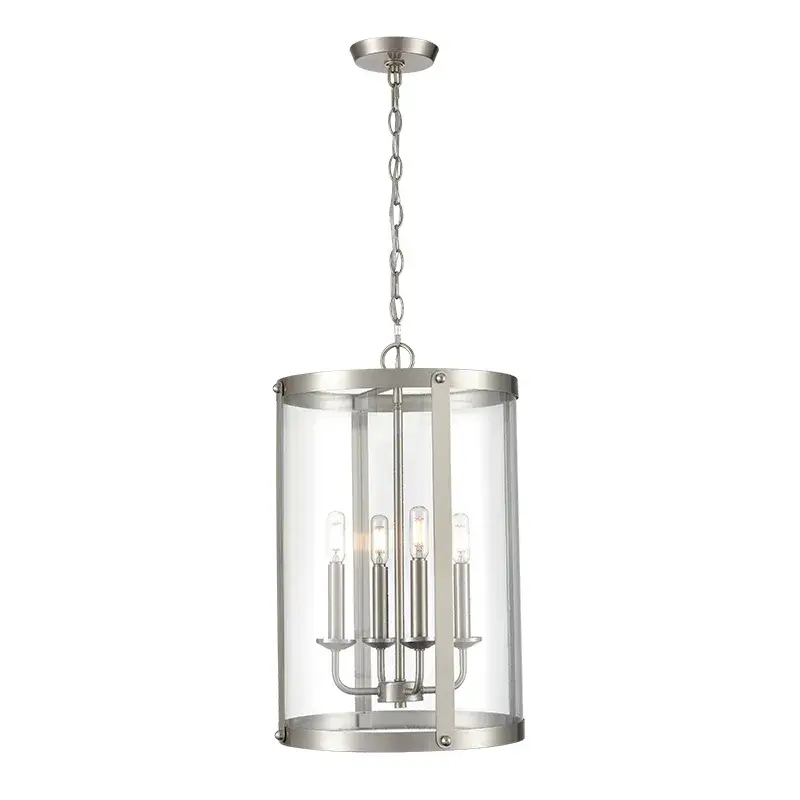 Brushed Nickel Pendant Light