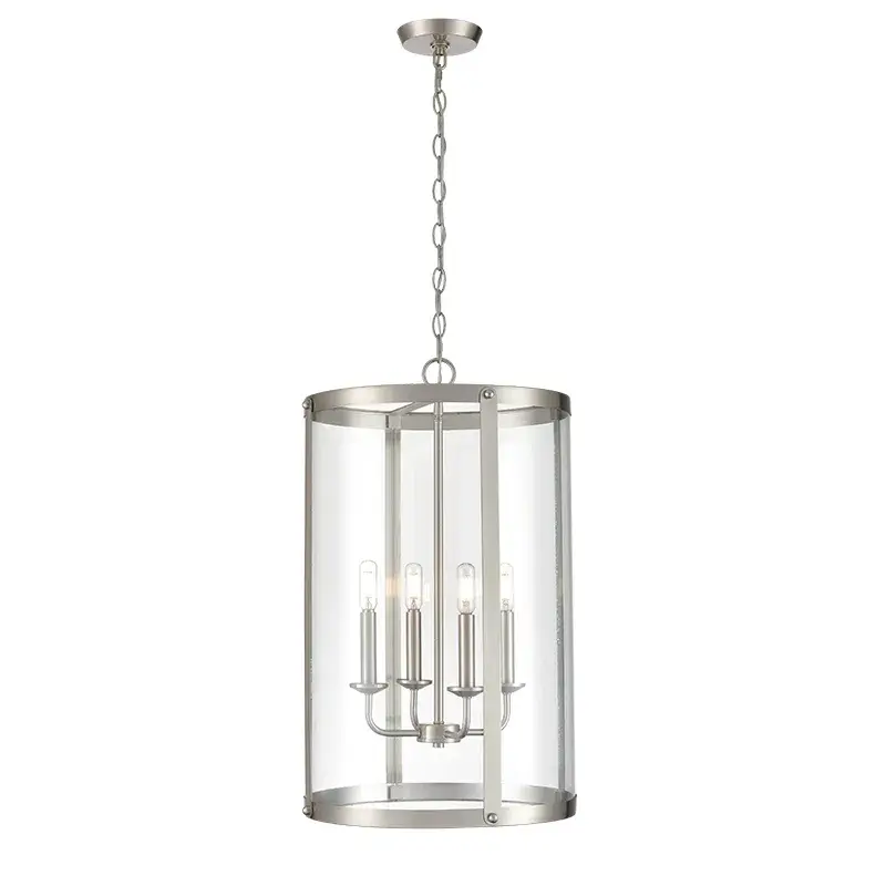 Brushed Nickel Pendant Light