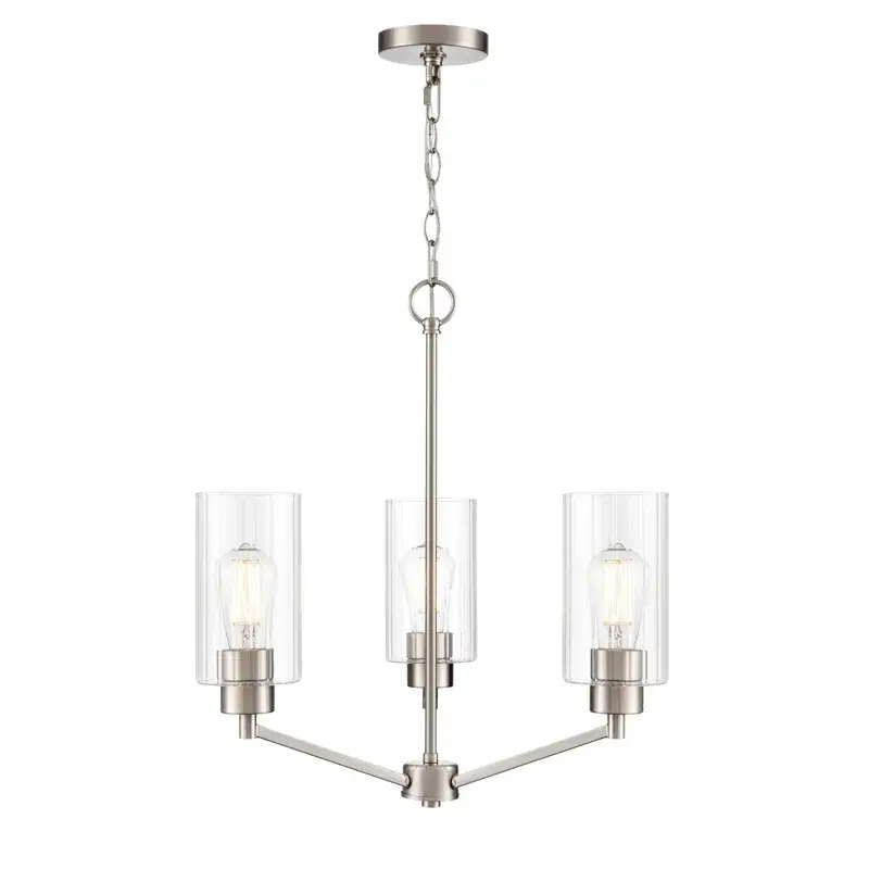 9513 Brushed Nickel Chandelier