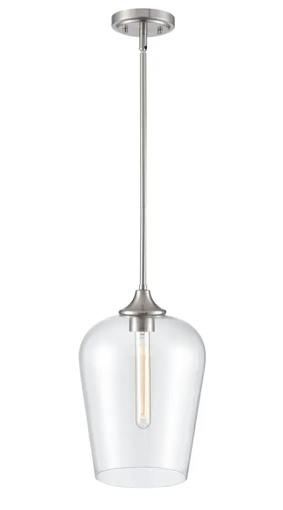 9741 Brushed Nickel Pendant