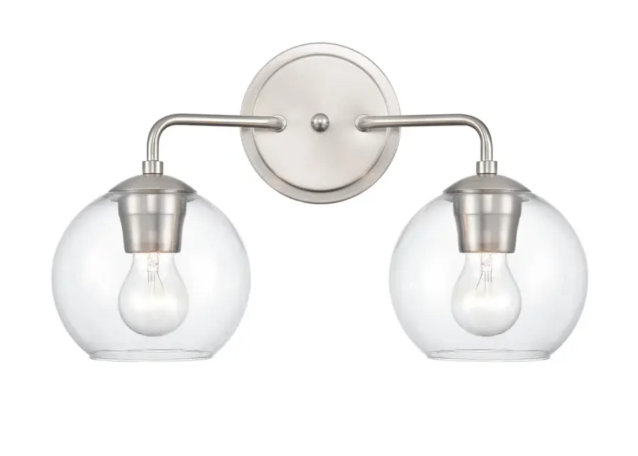 9752 Bath Vanity Light in Brushed Nickel