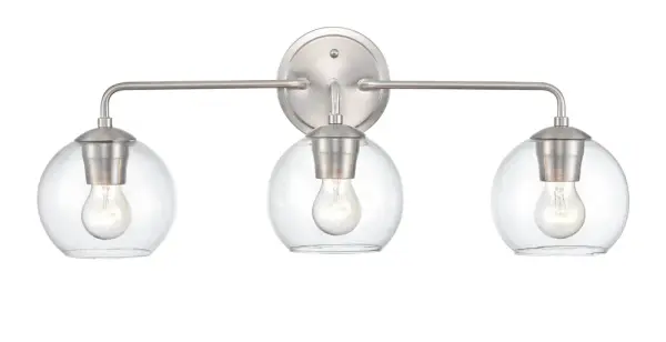 9753 Bath Vanity Light in Brushed Nickel