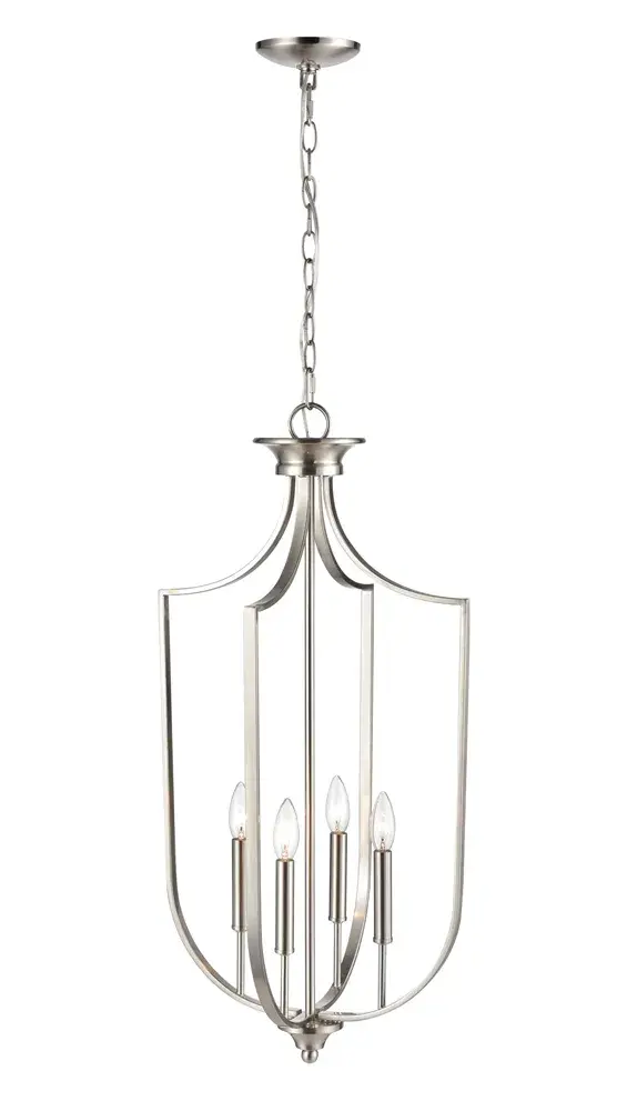 Brushed Nickel Pendant Light