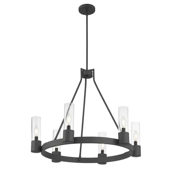 Evandrel Gothic Wagon Wheel Chandelier