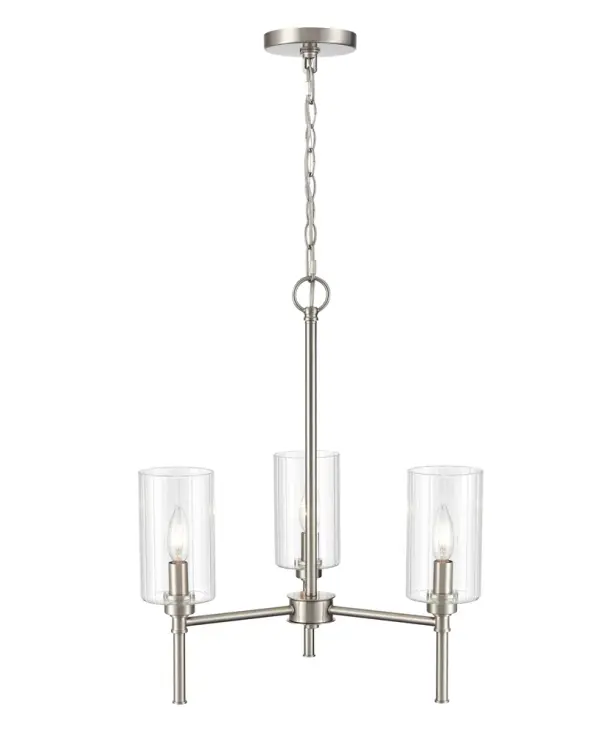 9913 Brushed Nickel Chandelier