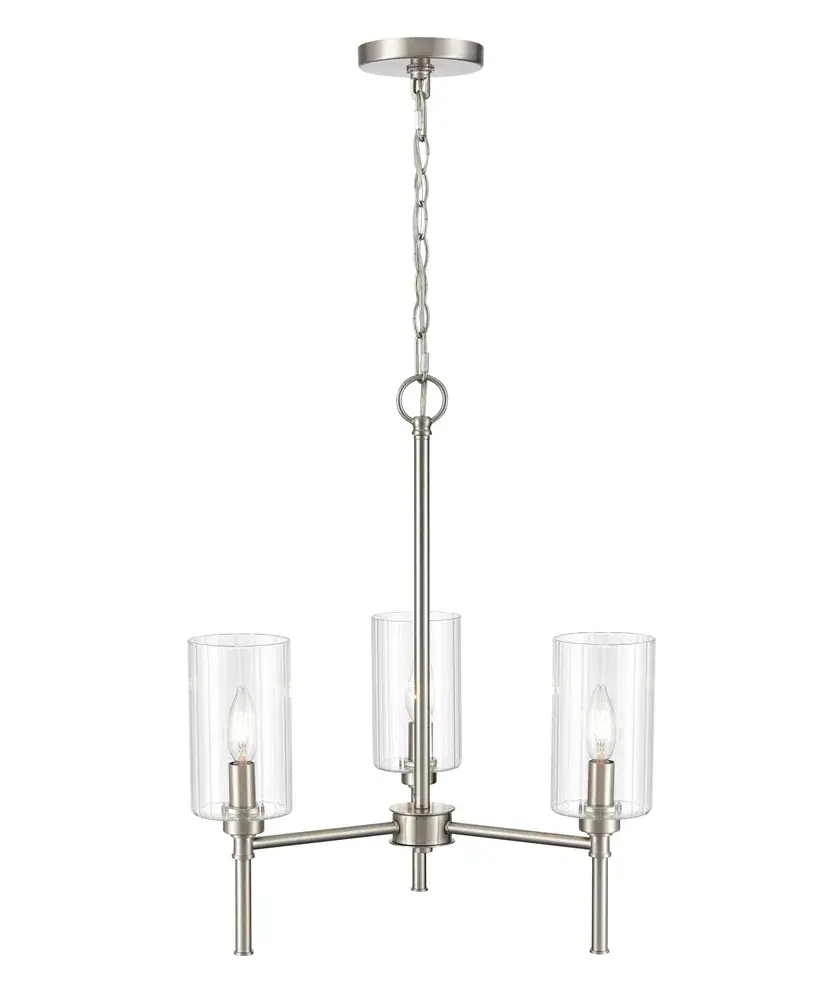9913 Brushed Nickel Chandelier