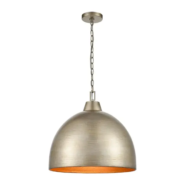 Antique Silver Pendant Light