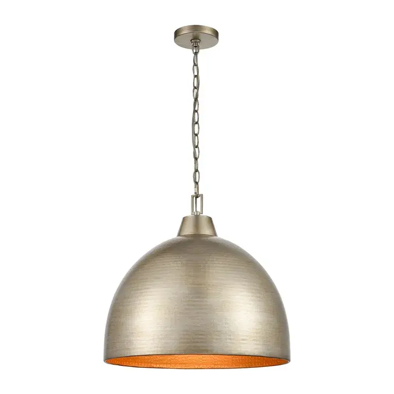 Antique Silver Pendant Light