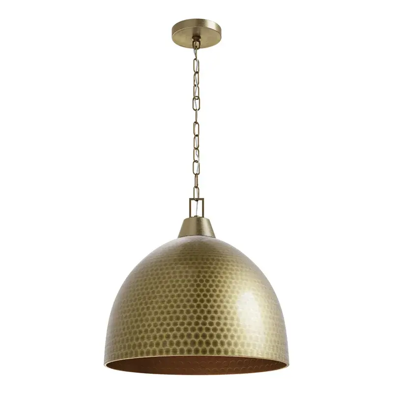 Brass & Gold Pendant Light