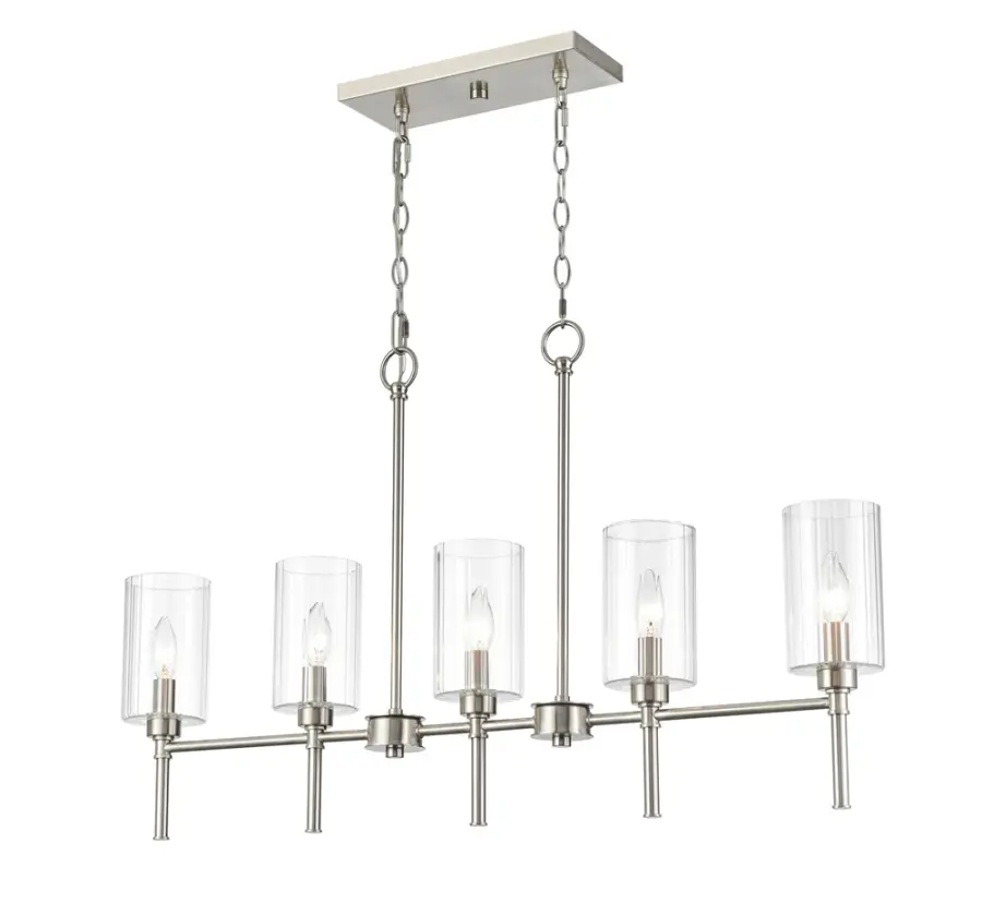 Linear Brushed Nickel Fixture