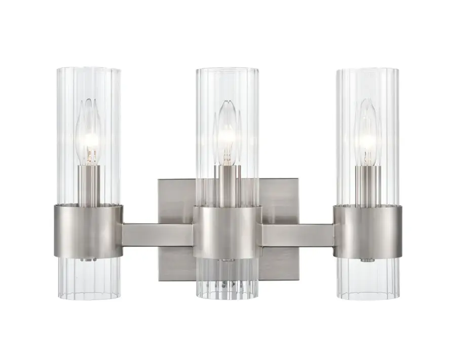9963 Bath Vanity Light in Brushed Nickel