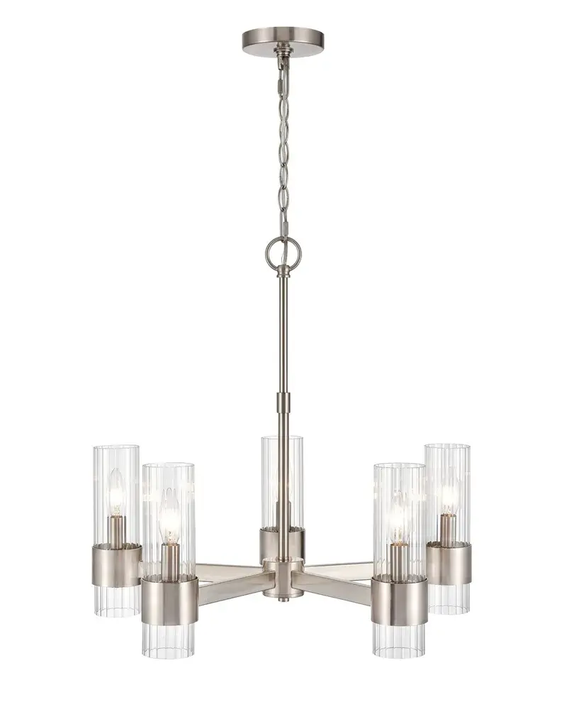 9975 Brushed Nickel Chandelier