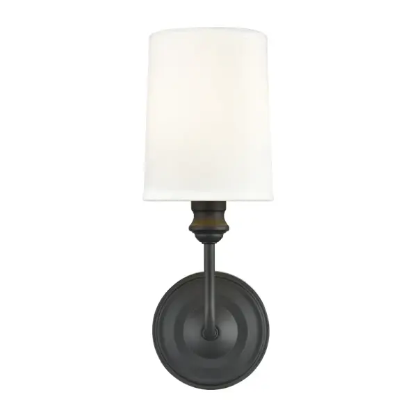 Matte Black Wall Sconce