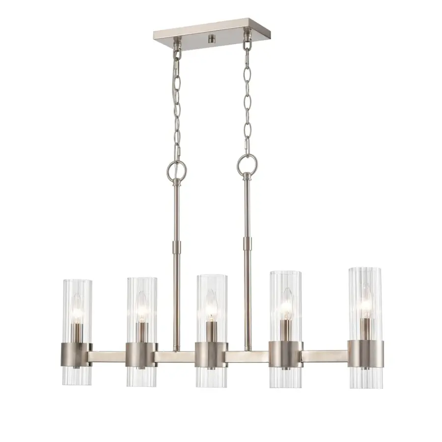 Linear Brushed Nickel Fixture