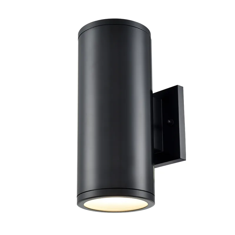 LED Outdoor Wall Sconce in Powder Coated Black