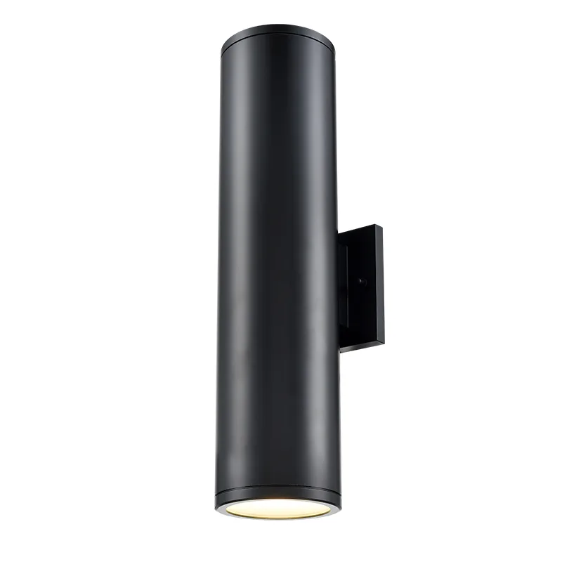 LED Outdoor Wall Sconce in Powder Coated Black