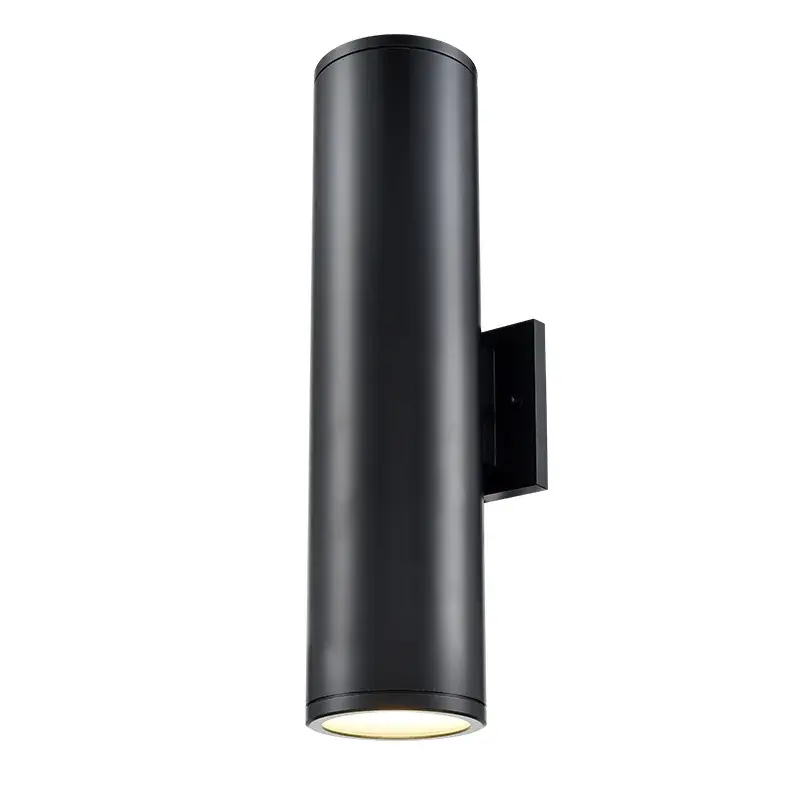 LED Outdoor Wall Sconce in Powder Coated Black