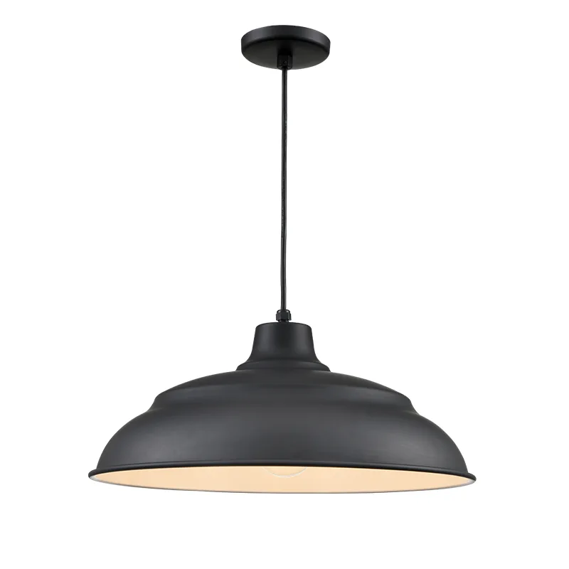 20" RLM Warehouse Pendant in Aluminum