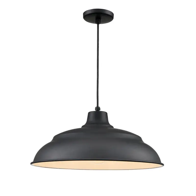 20" RLM Warehouse Pendant in Aluminum