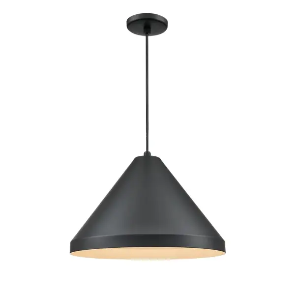 This versatile RLM pendant brings authentic industrial style with a clean black finish. Perfect for kitchen islands, dining areas, or commercial spaces seeking vintage-inspired lighting with modern reliability.